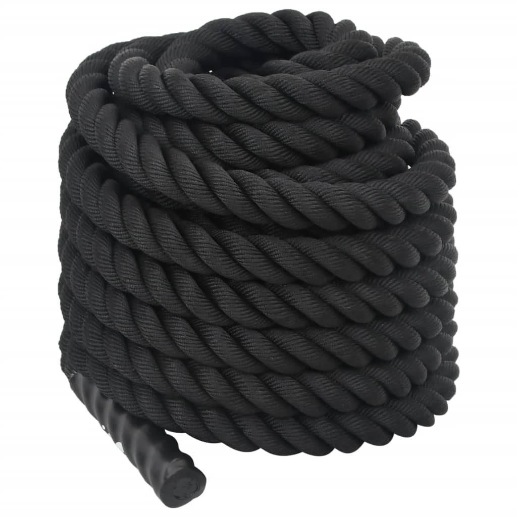 Corda da Battaglia Nera 12 m 9 kg Poliestere