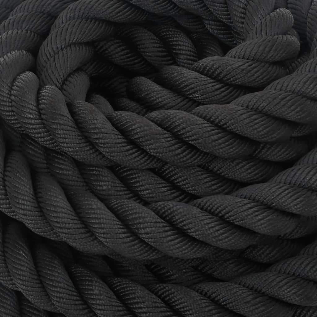Corda da Battaglia Nera 12 m 9 kg Poliestere
