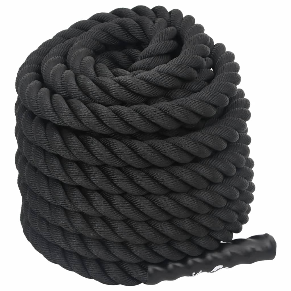 Corda da Battaglia Nera 15 m 11 kg Poliestere