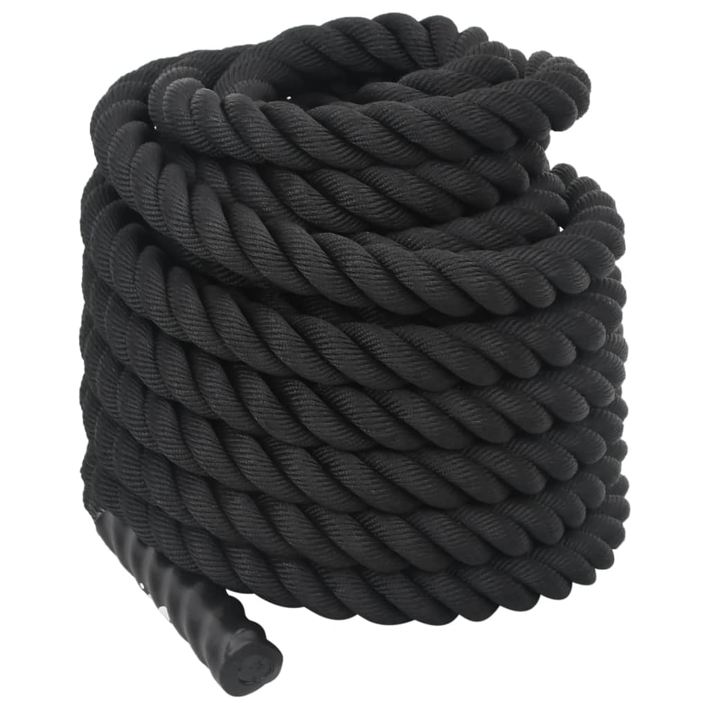 Corda da Battaglia Nera 15 m 11 kg Poliestere