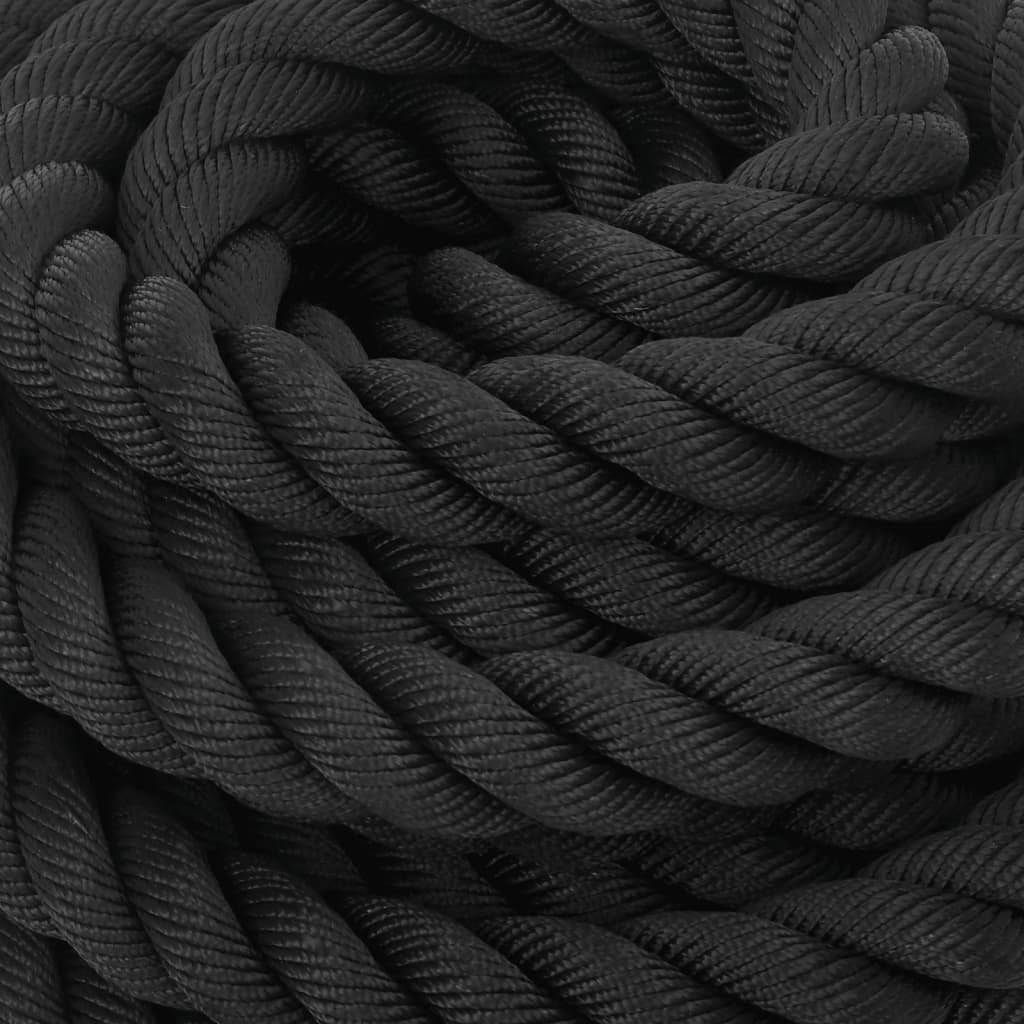 Corda da Battaglia Nera 15 m 11 kg Poliestere