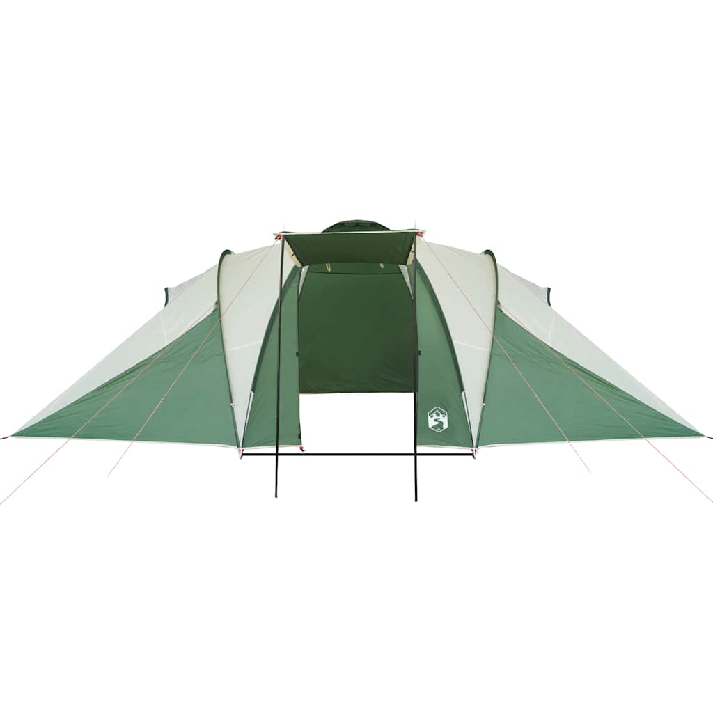 Tenda da Campeggio a Cupola per 6 Persone Verde Impermeabile