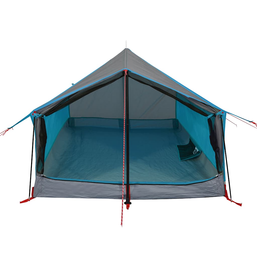 Tenda da Campeggio per 2 Persone Blu Impermeabile