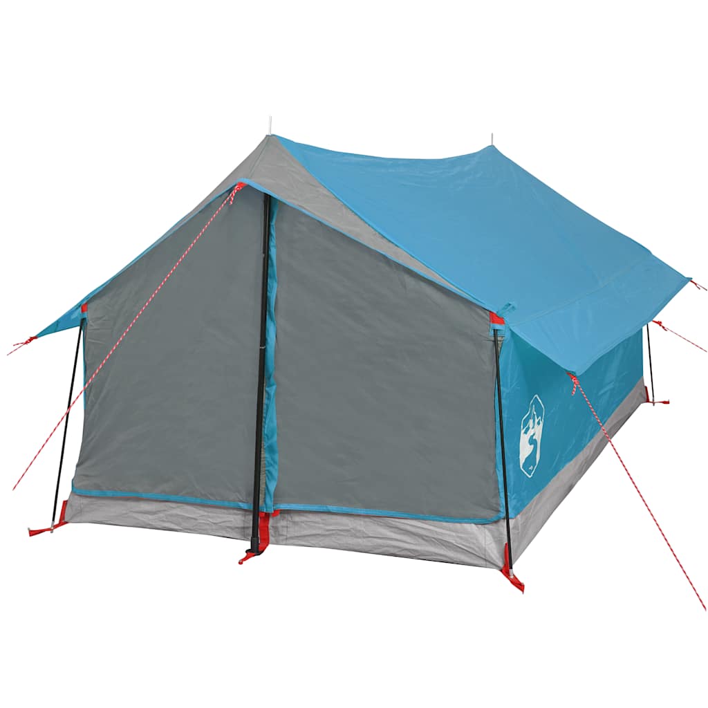 Tenda da Campeggio per 2 Persone Blu Impermeabile