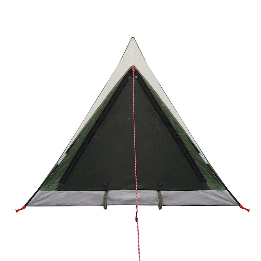 Tenda da Campeggio per 2 Persone Verde Impermeabile