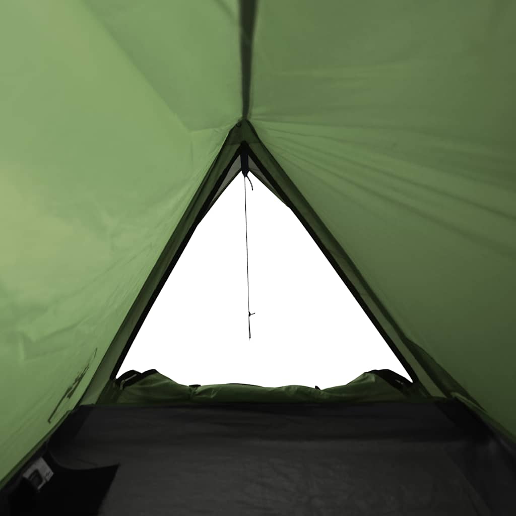 Tenda da Campeggio per 2 Persone Verde Impermeabile
