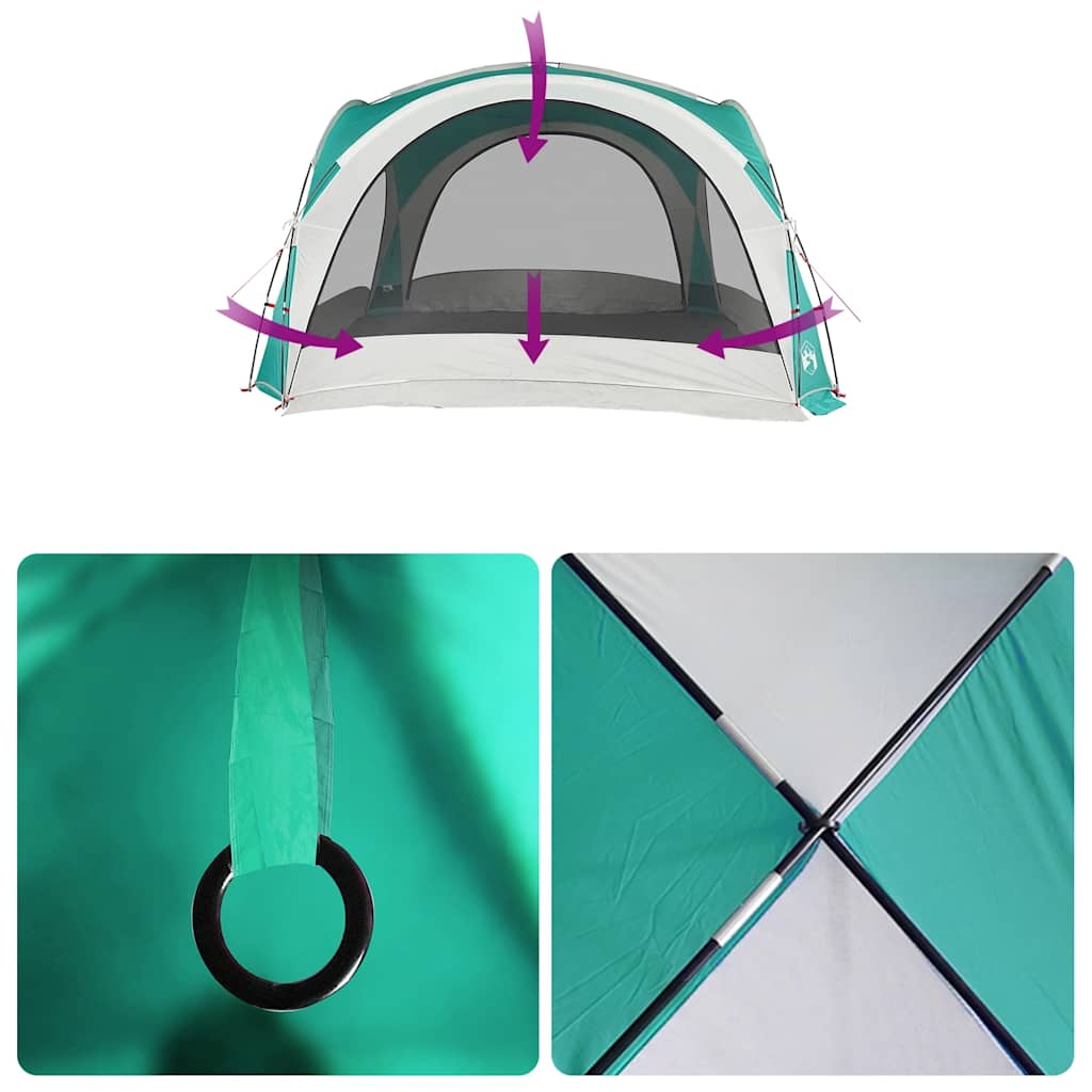 Tenda per Feste Verde Impermeabile