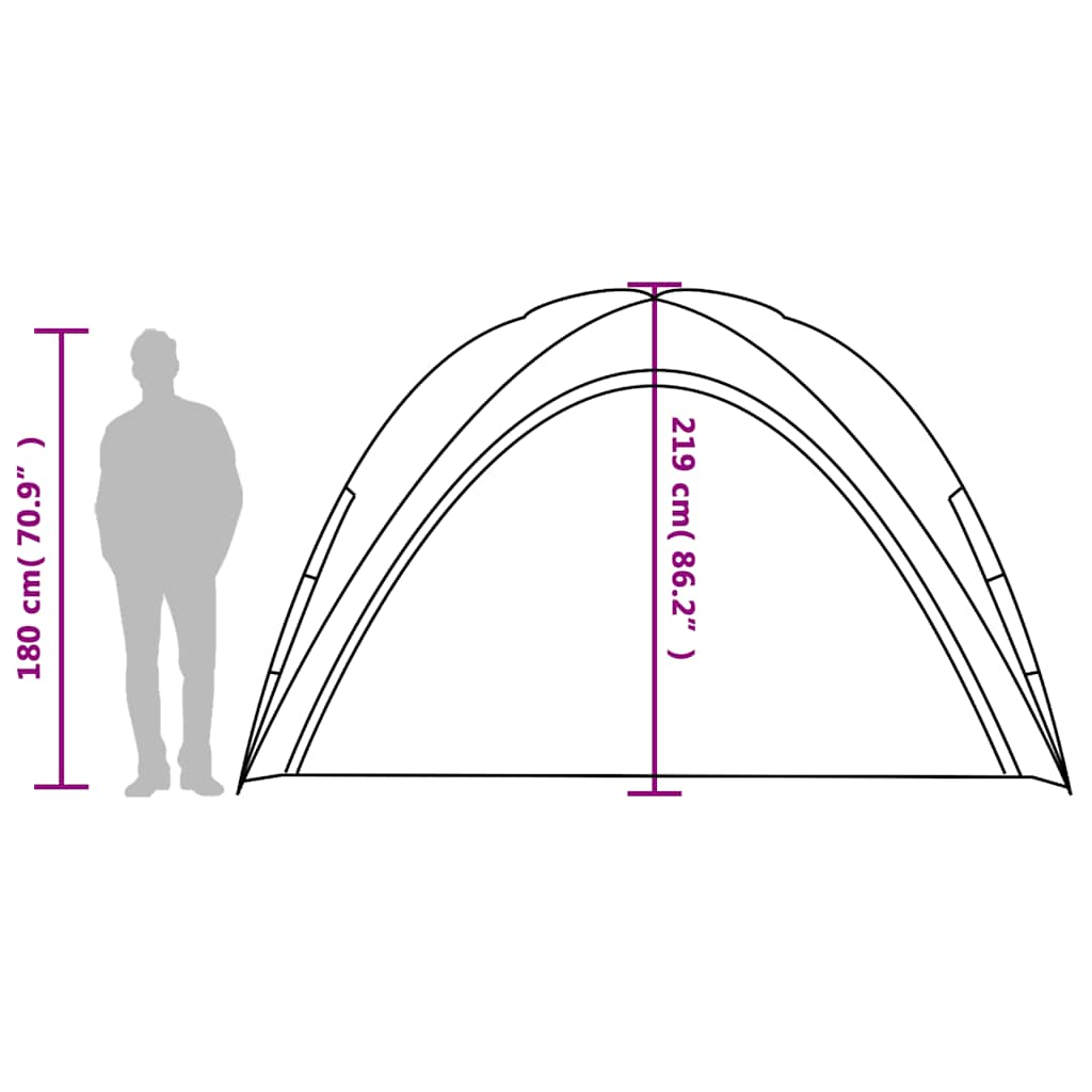 Tenda per Feste Blu Impermeabile