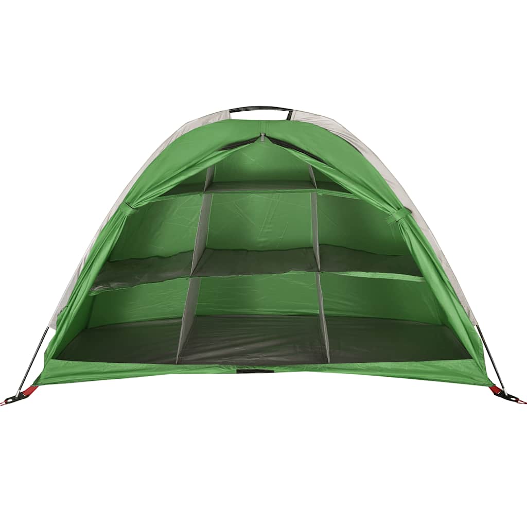 Tenda Portaoggetti con 9 Scomparti Verde Impermeabile