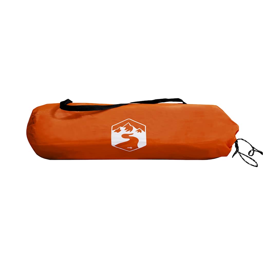 Tenda Portaoggetti 9 Scomparti Grigio e Arancione Impermeabile