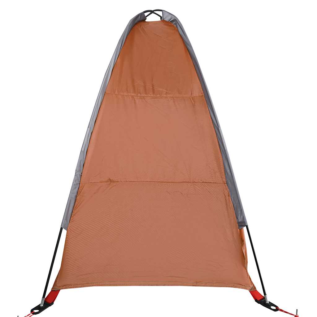 Tenda Portaoggetti 9 Scomparti Grigio e Arancione Impermeabile