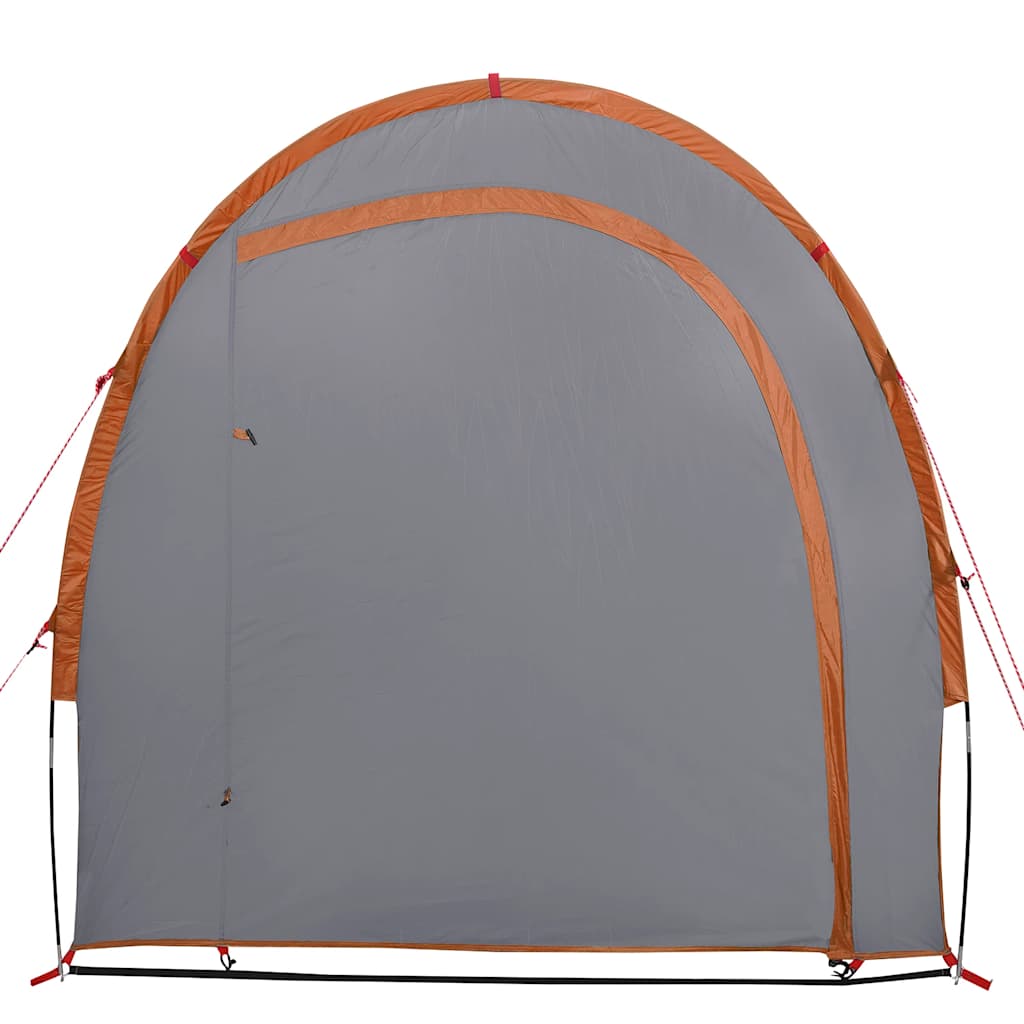 Tenda Portaoggetti Grigio e Arancione Impermeabile