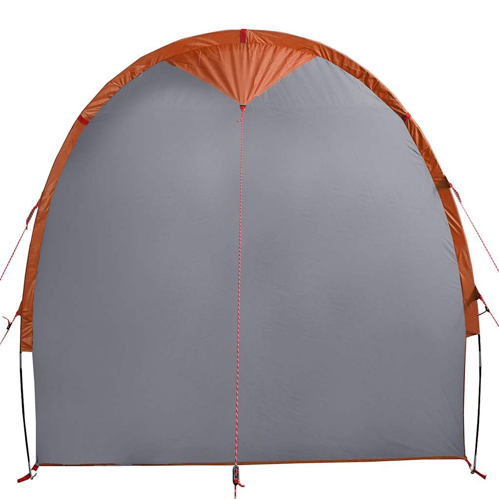 Tenda Portaoggetti Grigio e Arancione Impermeabile