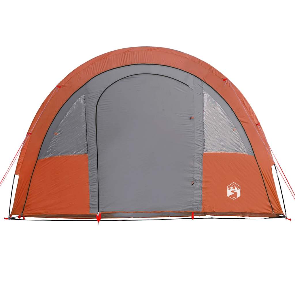 Tenda da Campeggio a Tunnel per 4 Persone Arancione