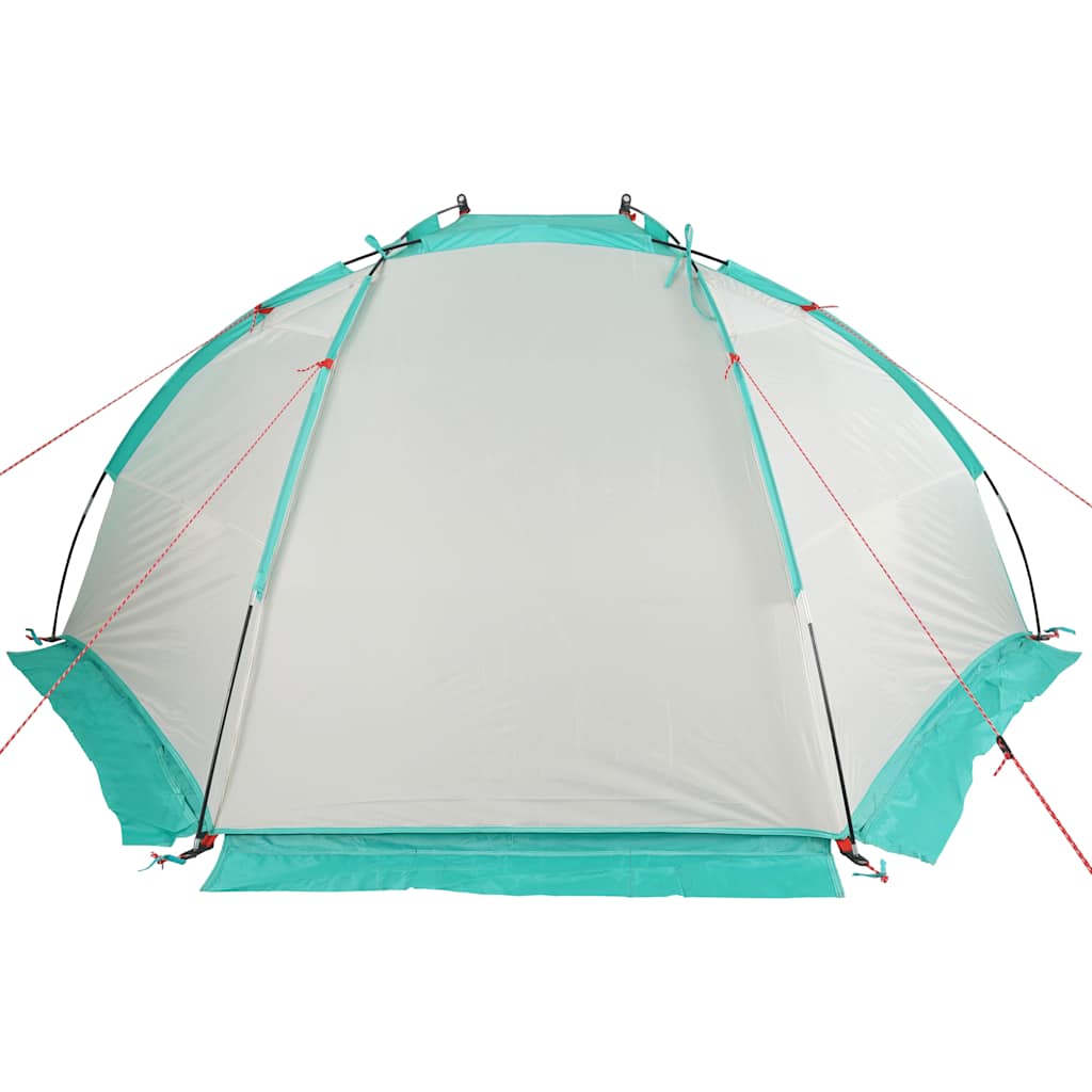 Tenda da Spiaggia Verde Mare 268x223x125 cm in Poliestere 185T
