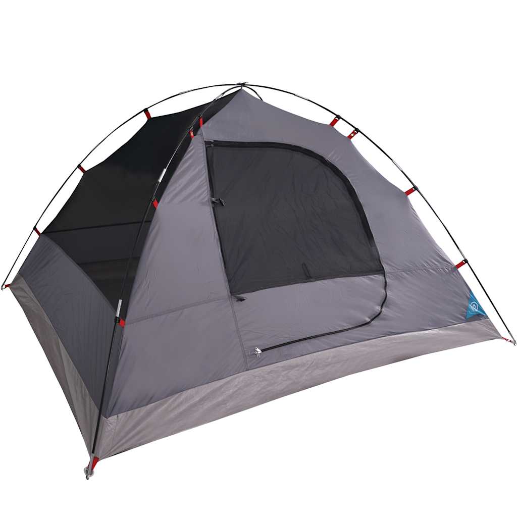 Tenda da Campeggio a Cupola per 6 Persone Blu Impermeabile