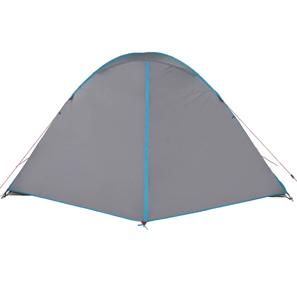 Tenda da Campeggio a Cupola per 6 Persone Blu Impermeabile