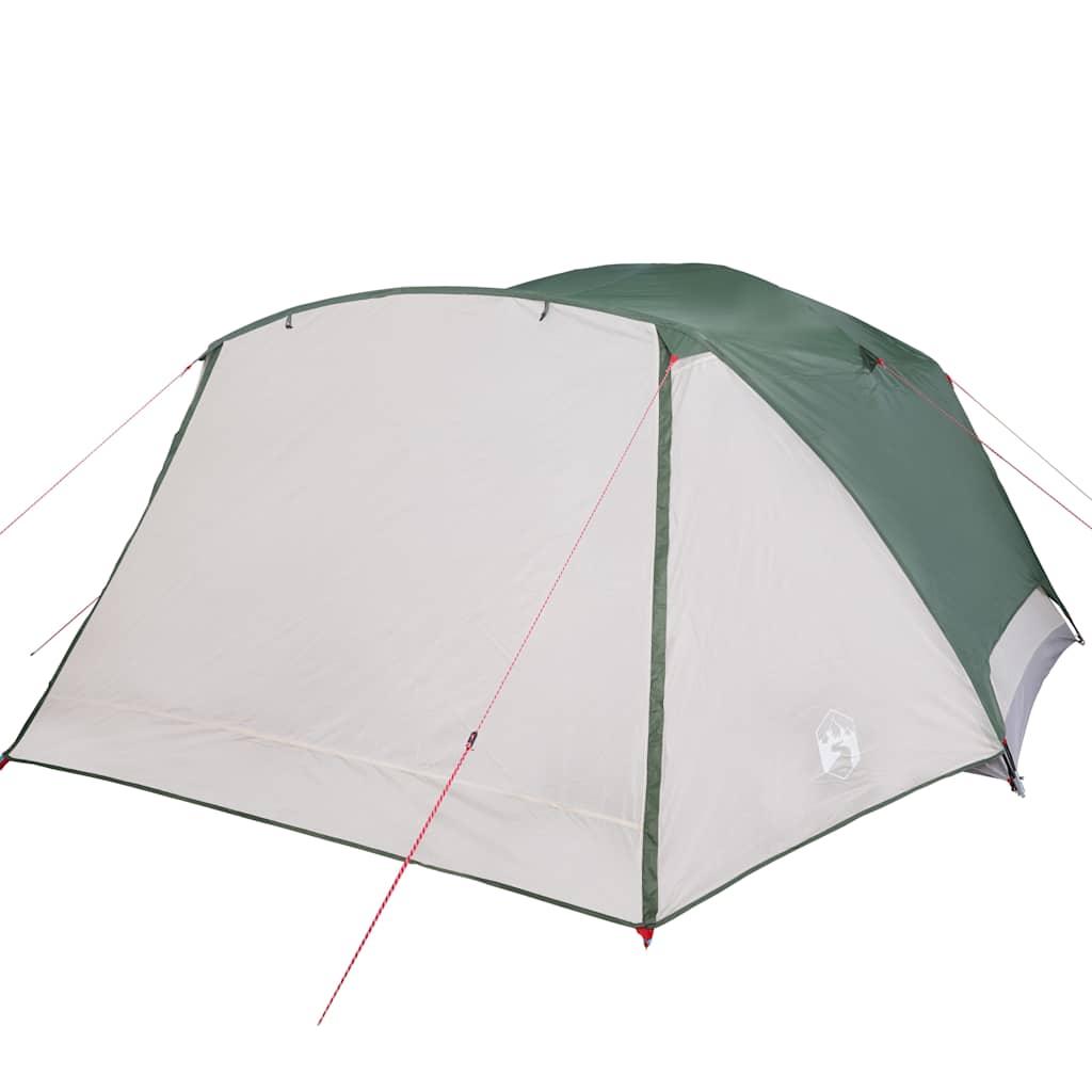 Tenda da Campeggio a Cupola per 6 Persone Verde Impermeabile