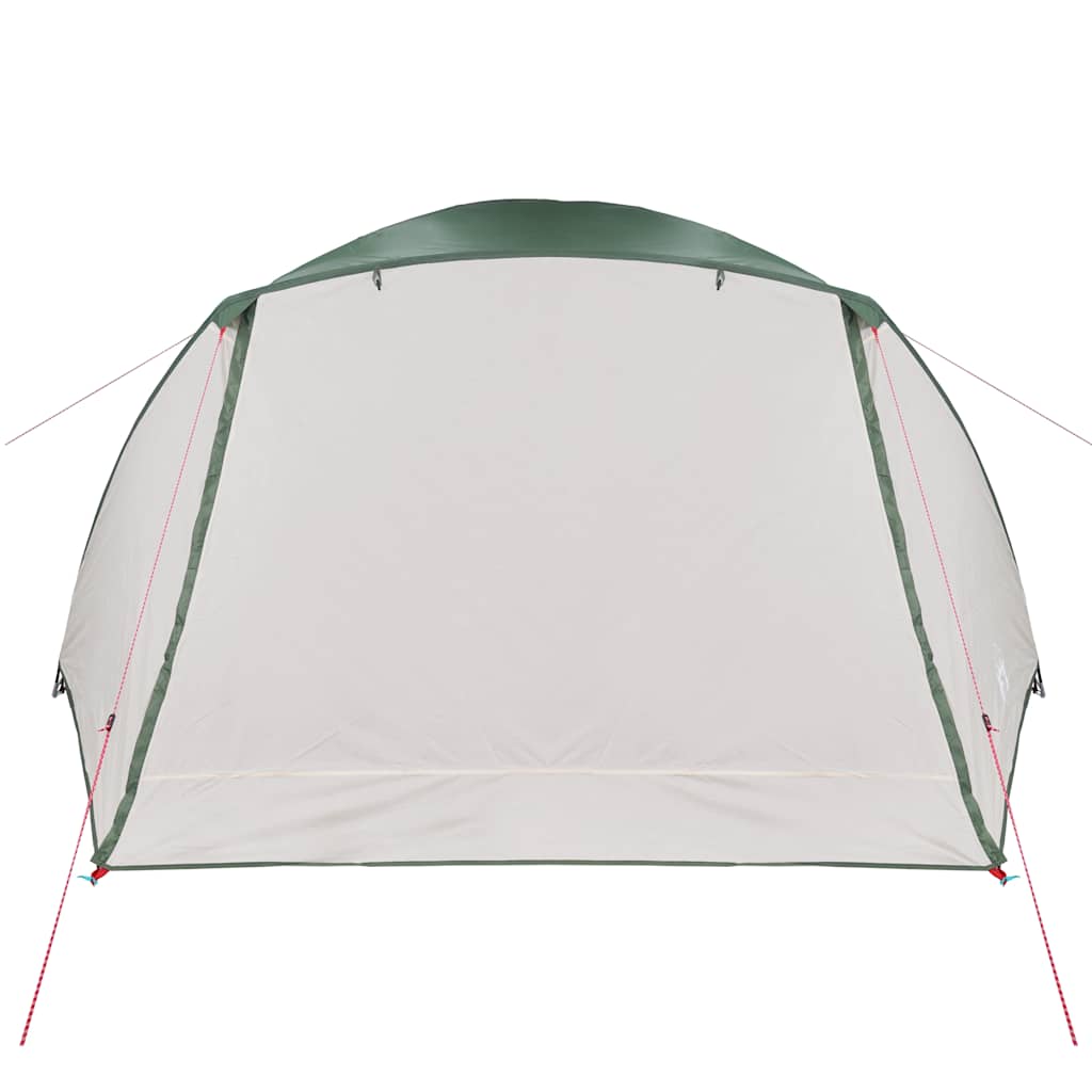 Tenda da Campeggio a Cupola per 6 Persone Verde Impermeabile