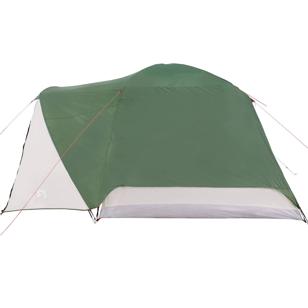 Tenda da Campeggio a Cupola per 6 Persone Verde Impermeabile