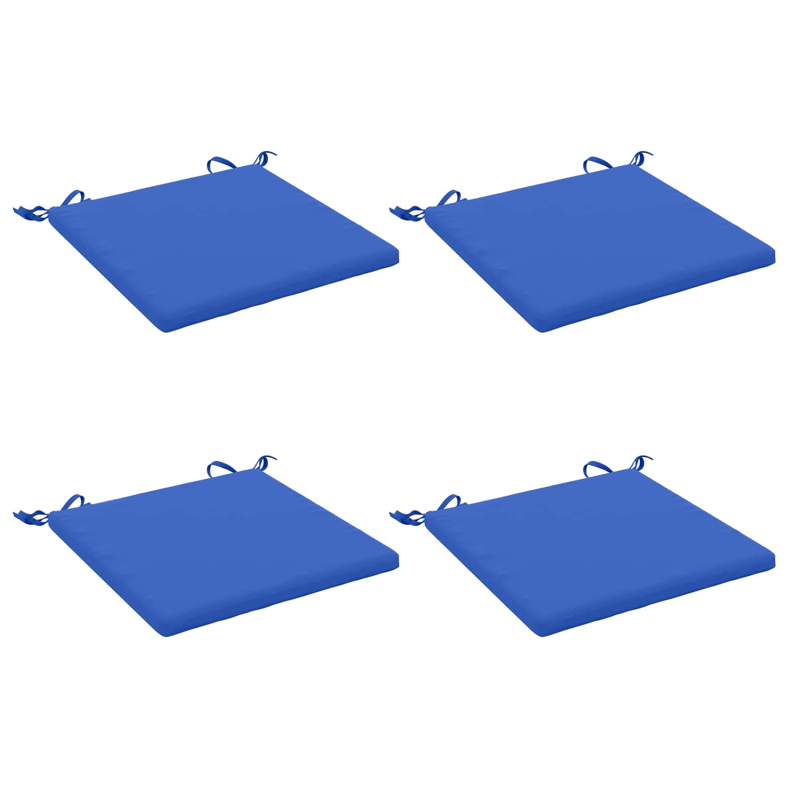Cuscini per Sedia in 4 Pezzi SOEST 4 pz 100% Poliestere