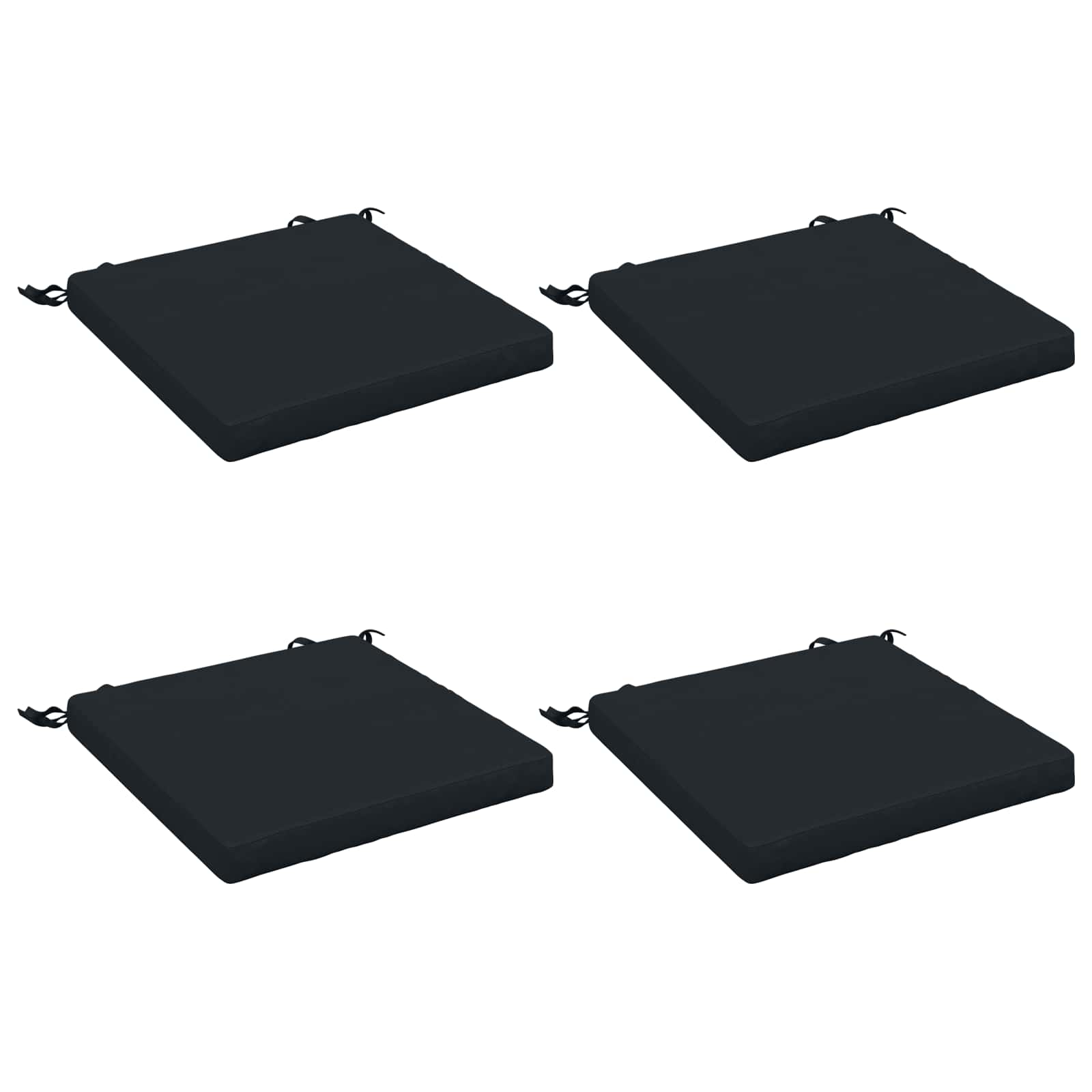Cuscini per Sedia in 4 Pezzi SOEST 4 pz 100% Poliestere