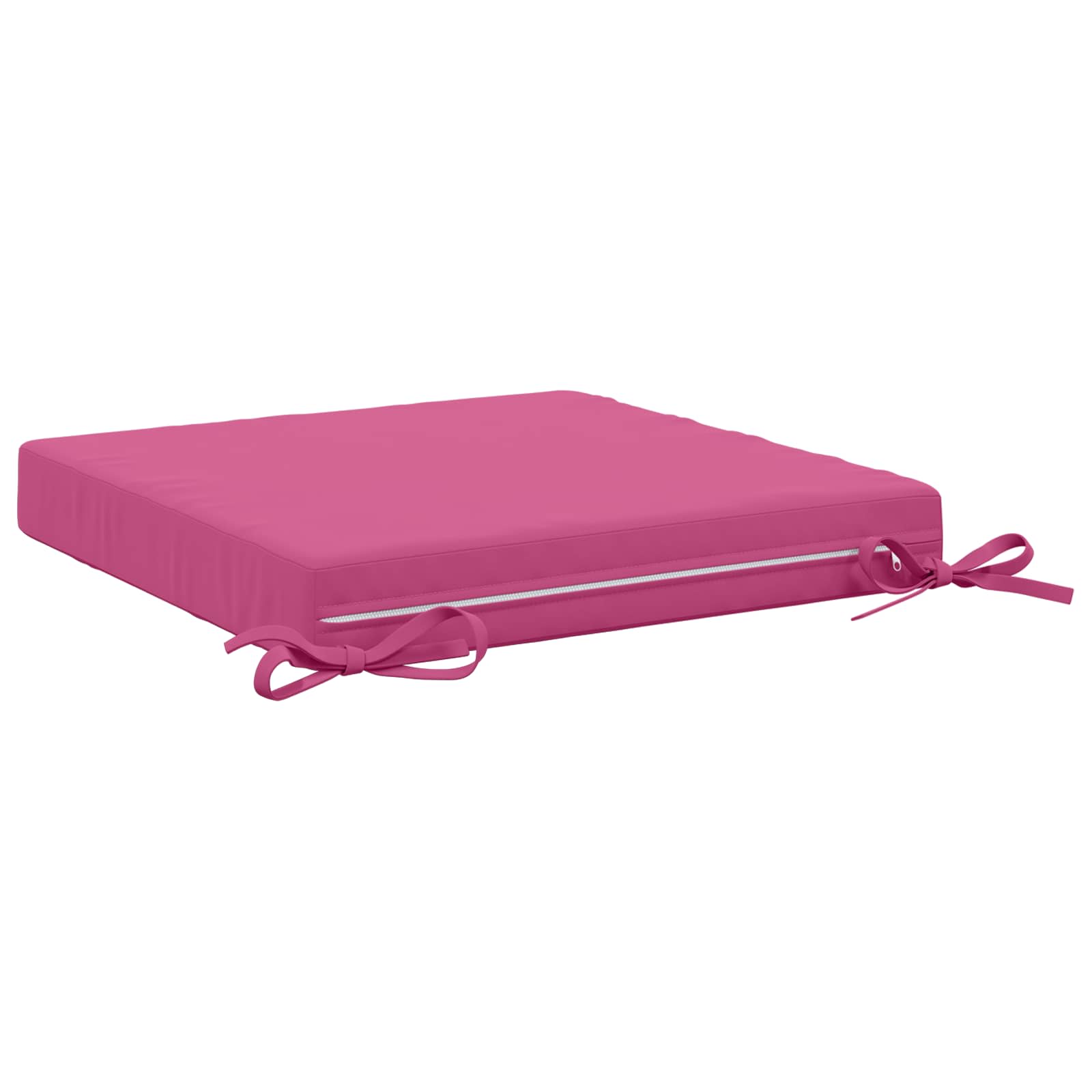 Cuscini per Sedia in 4 Pezzi SOEST 4 pz 100% Poliestere Rosa