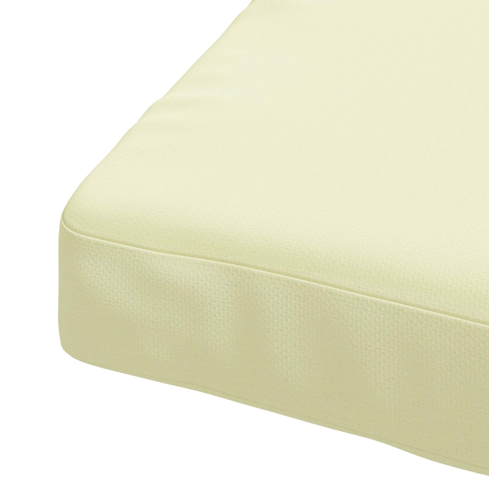Cuscini per Sedia in 4 Pezzi SOEST 4 pz 100% Poliestere Crema
