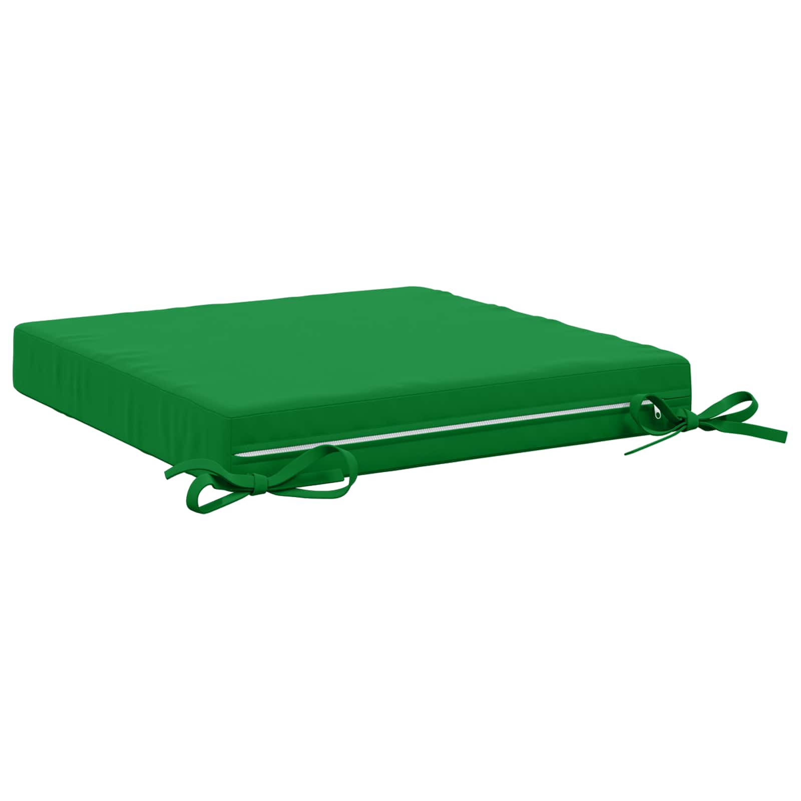 Cuscini per Sedia in 4 Pezzi SOEST 4 pz 100% Poliestere Verde