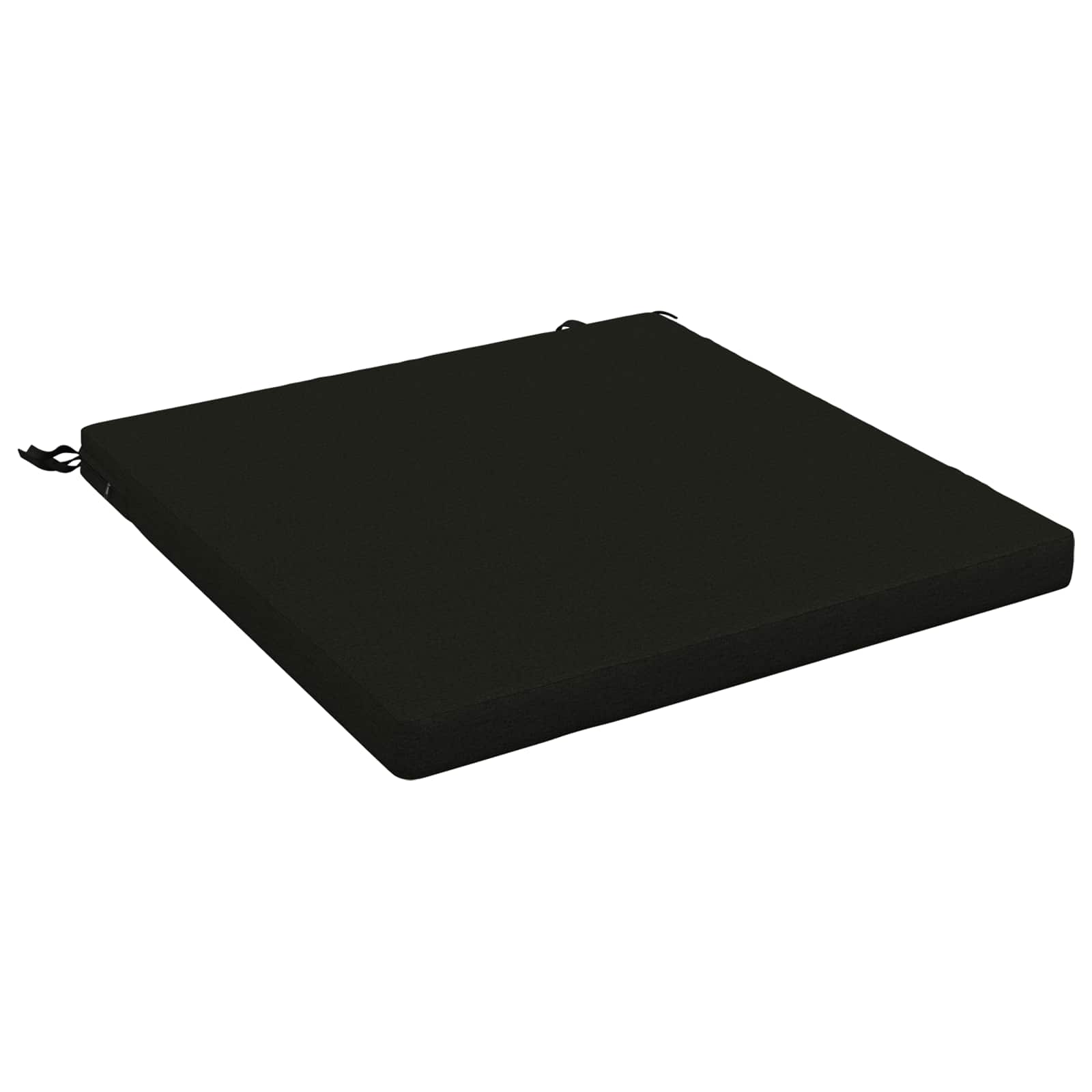 Cuscino per Sedia in Unico Pezzo SOEST 100% Poliestere Nero