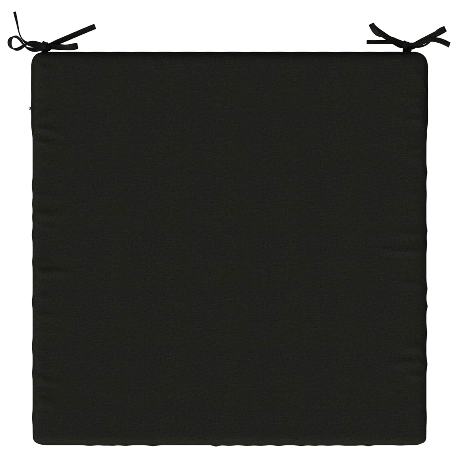 Cuscino per Sedia in Unico Pezzo SOEST 100% Poliestere Nero