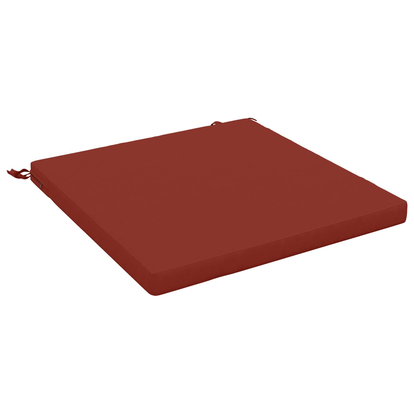 Cuscino per Sedia in Unico Pezzo SOEST 100% Poliestere Rosso