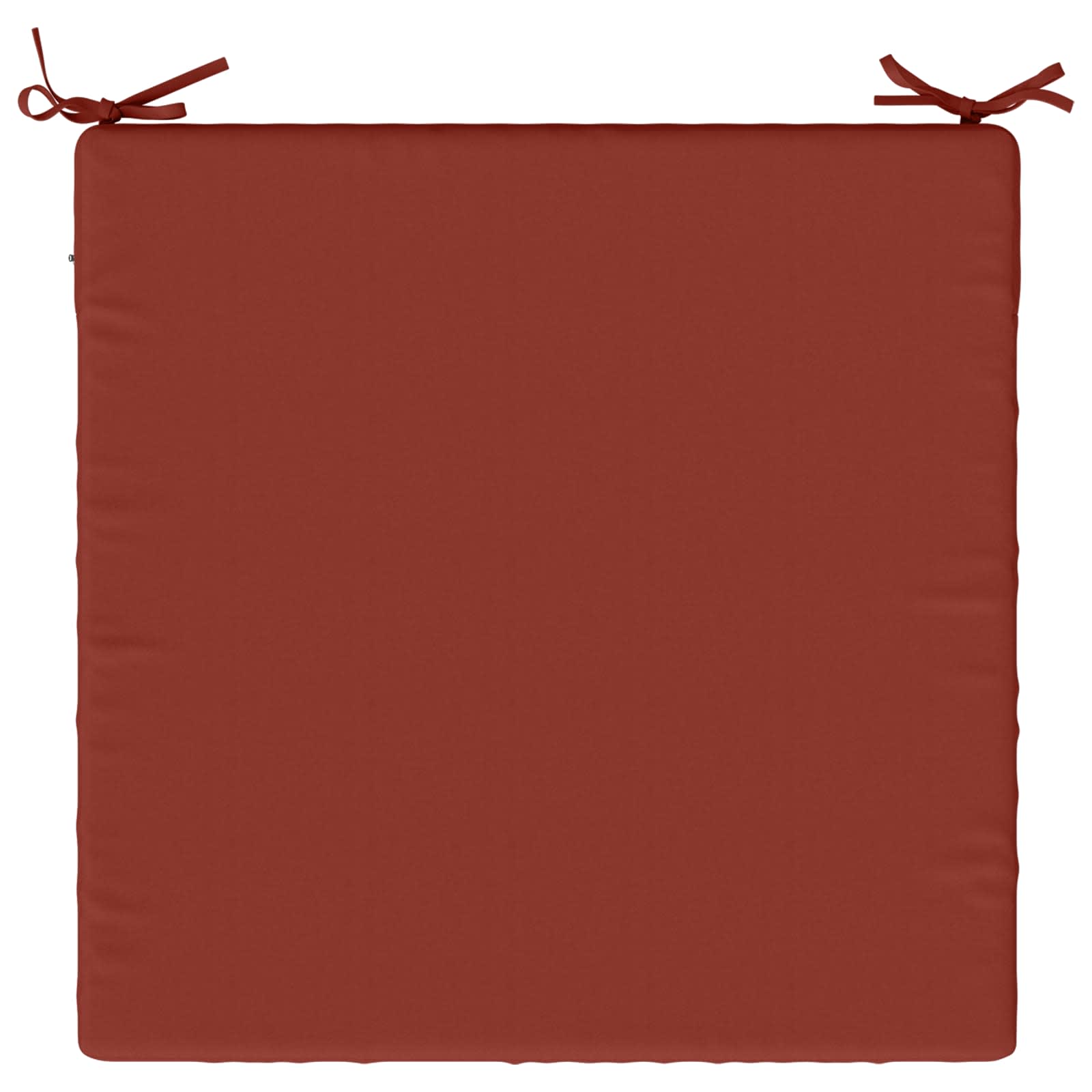 Cuscino per Sedia in Unico Pezzo SOEST 100% Poliestere Rosso