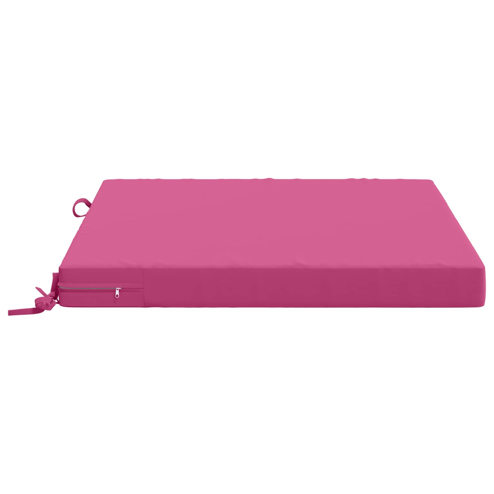 Cuscini per Sedia in 4 Pezzi SOEST 4 pz 100% Poliestere Rosa