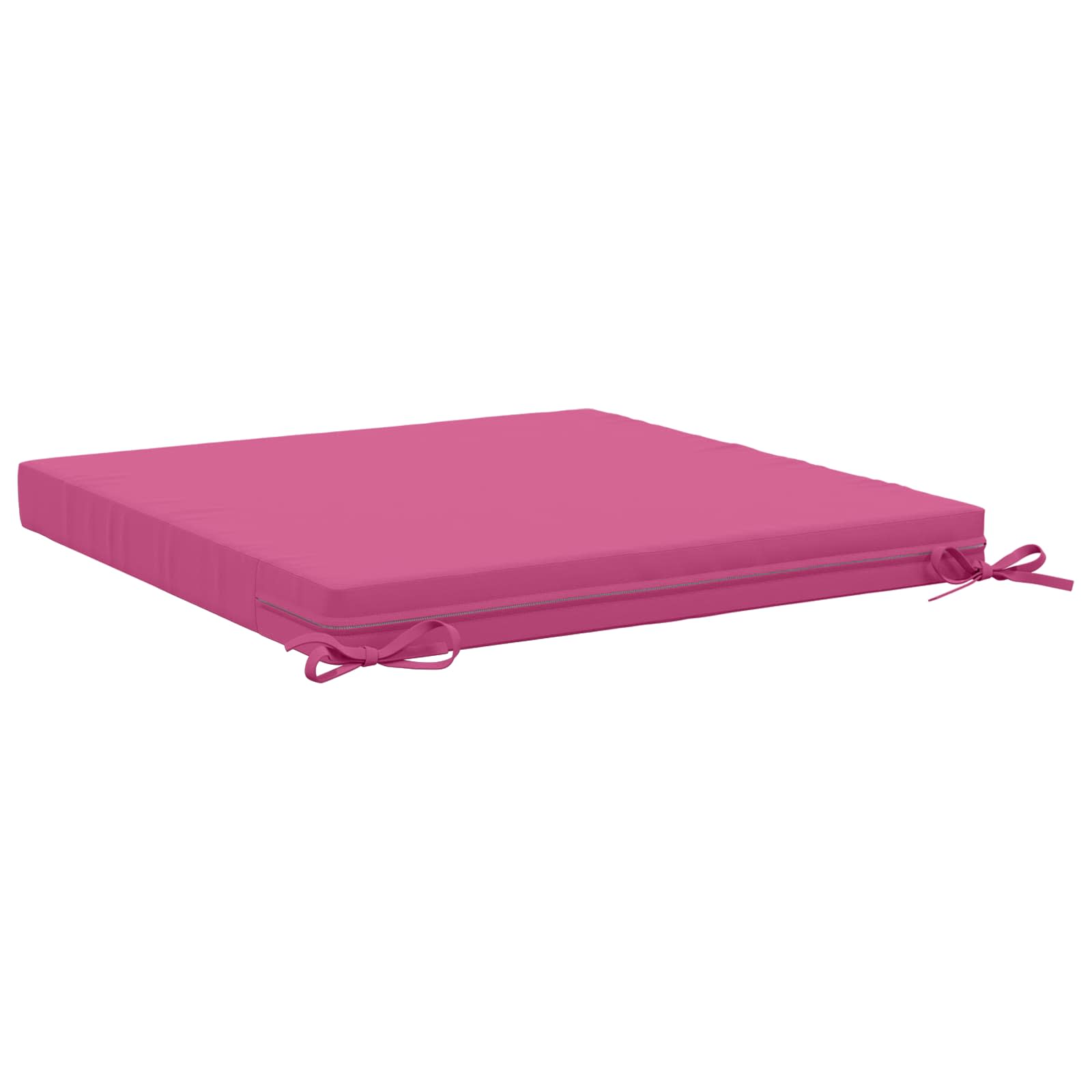 Cuscini per Sedia in 4 Pezzi SOEST 4 pz 100% Poliestere Rosa