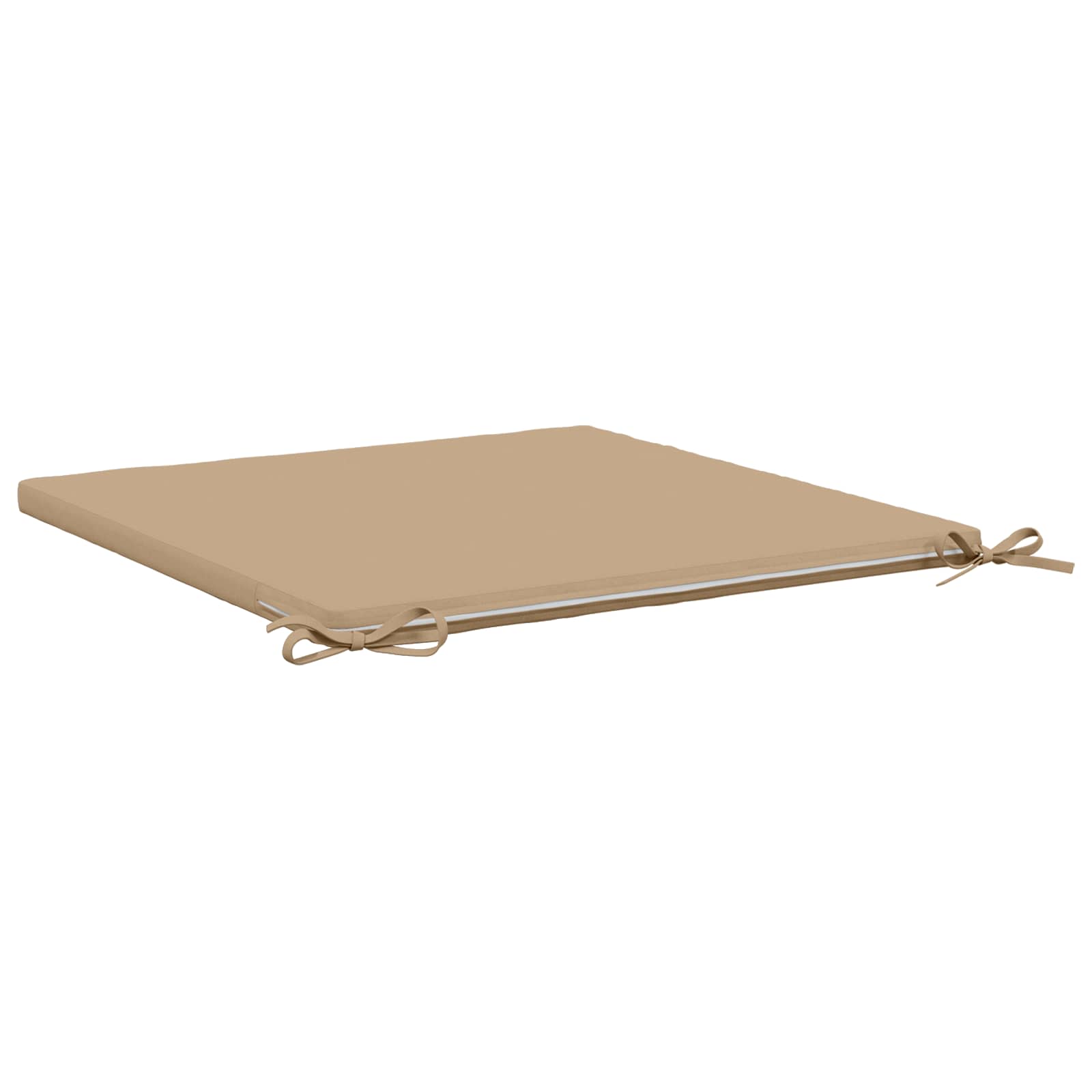 Cuscino per Sedia in Unico Pezzo SOEST 100% Poliestere Sabbia