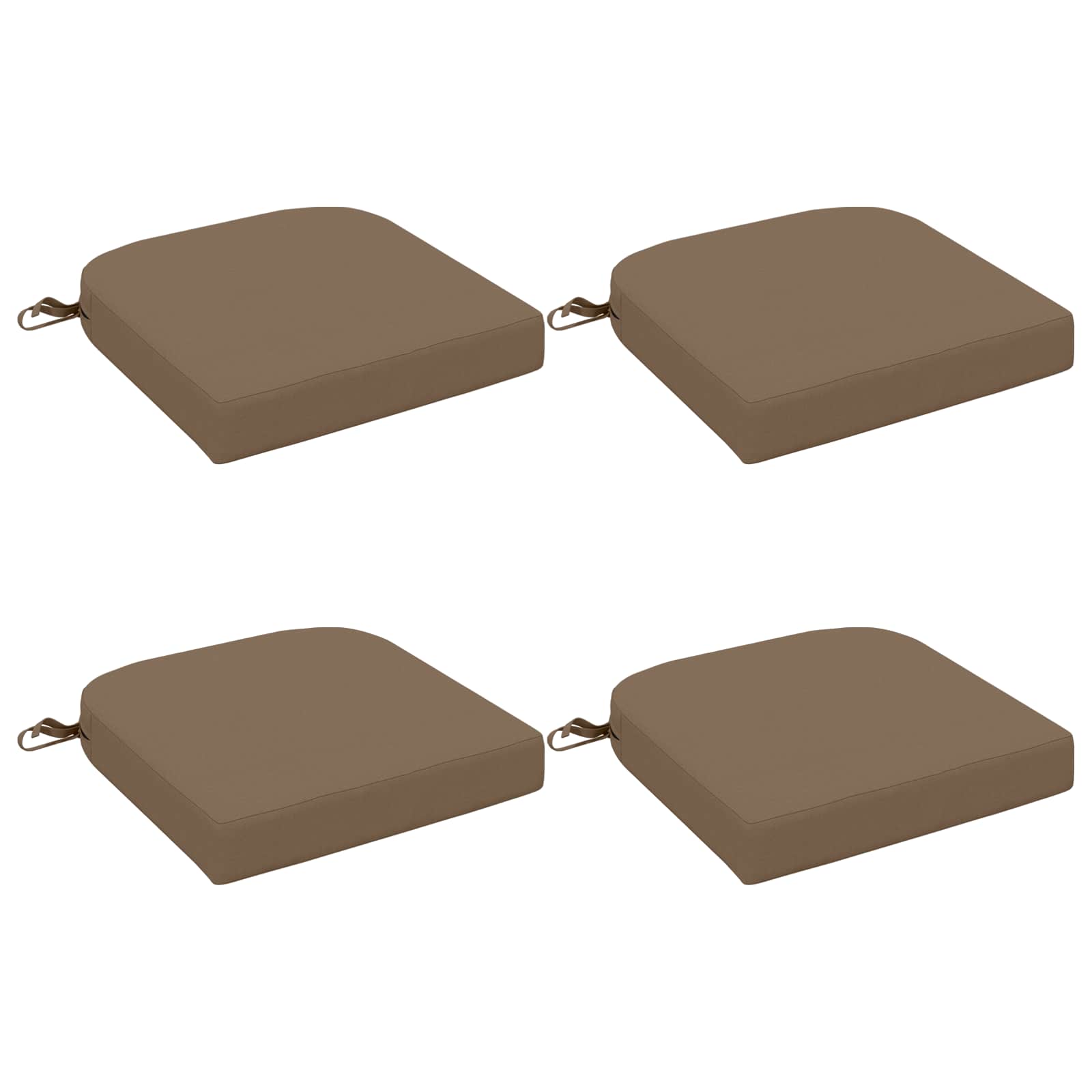 Cuscini per sedile a 4 pezzi SOEST 4 pcs 100% Poliestere