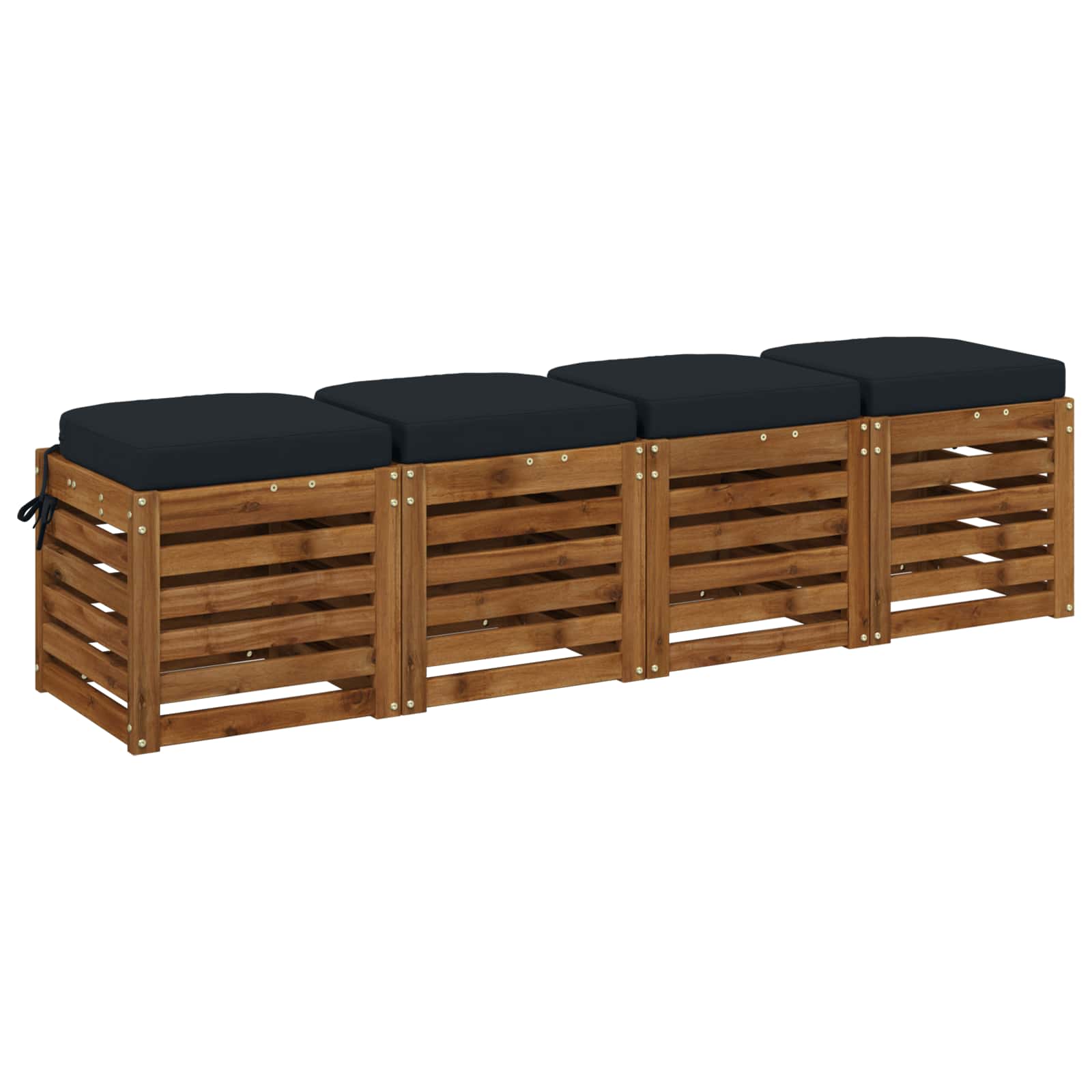 Cuscini per sedile a 4 pezzi SOEST 4 pcs 100% Poliestere