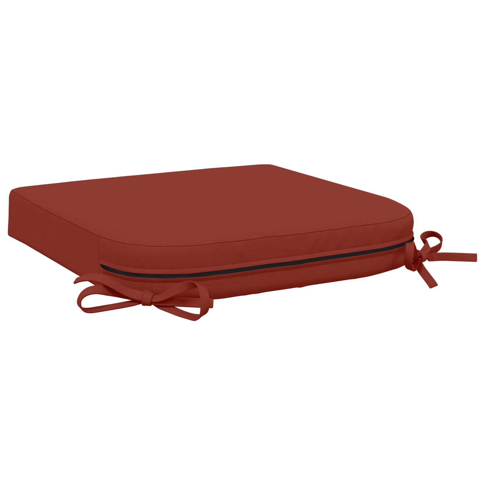 Cuscini per sedile a 4 pezzi SOEST 4 pcs 100% Poliestere Rosso