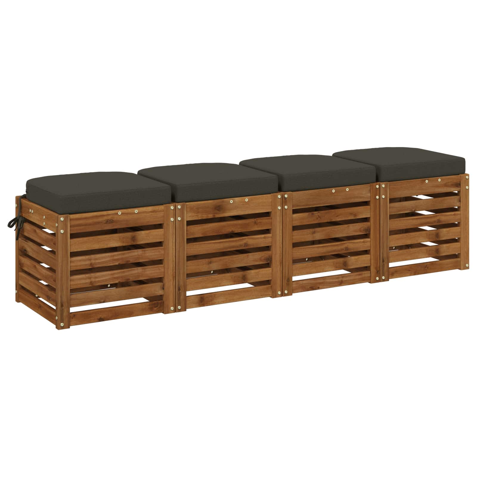 Cuscini per sedile a 4 pezzi SOEST 4 pcs 100% Poliestere
