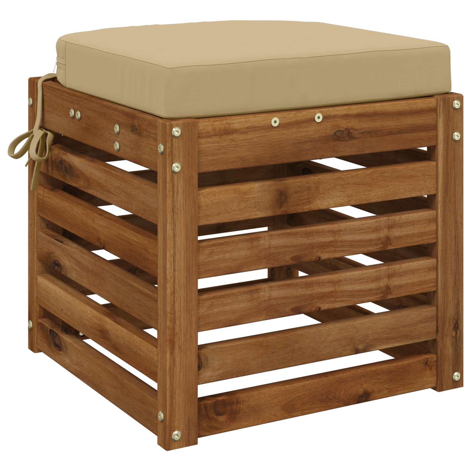 Cuscino per sedile a 1 pezzo SOEST 100% Poliestere Beige