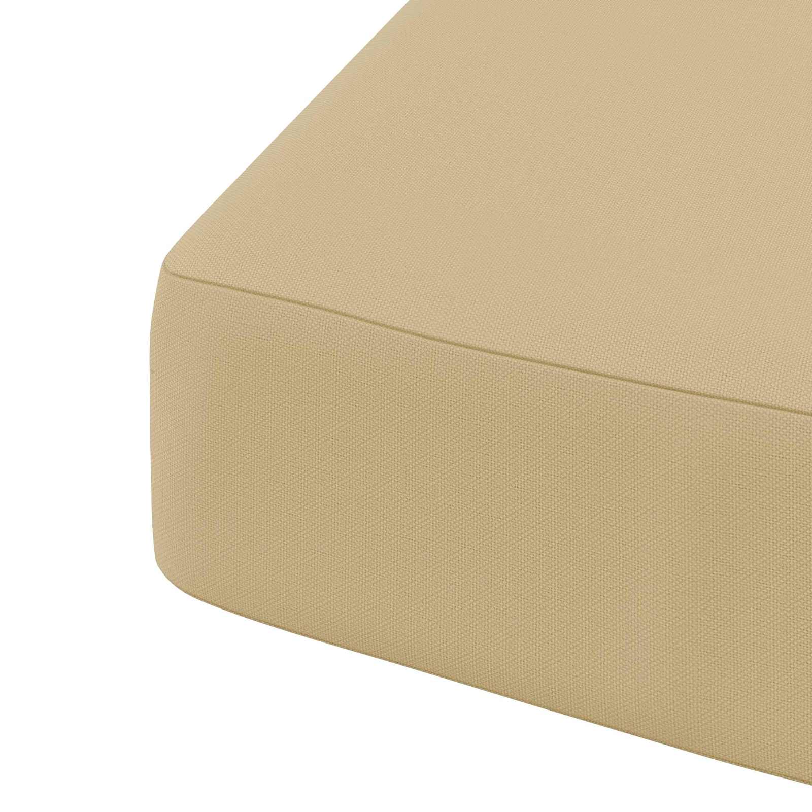 Cuscini per sedile a 4 pezzi SOEST 4 pcs 100% Poliestere Beige