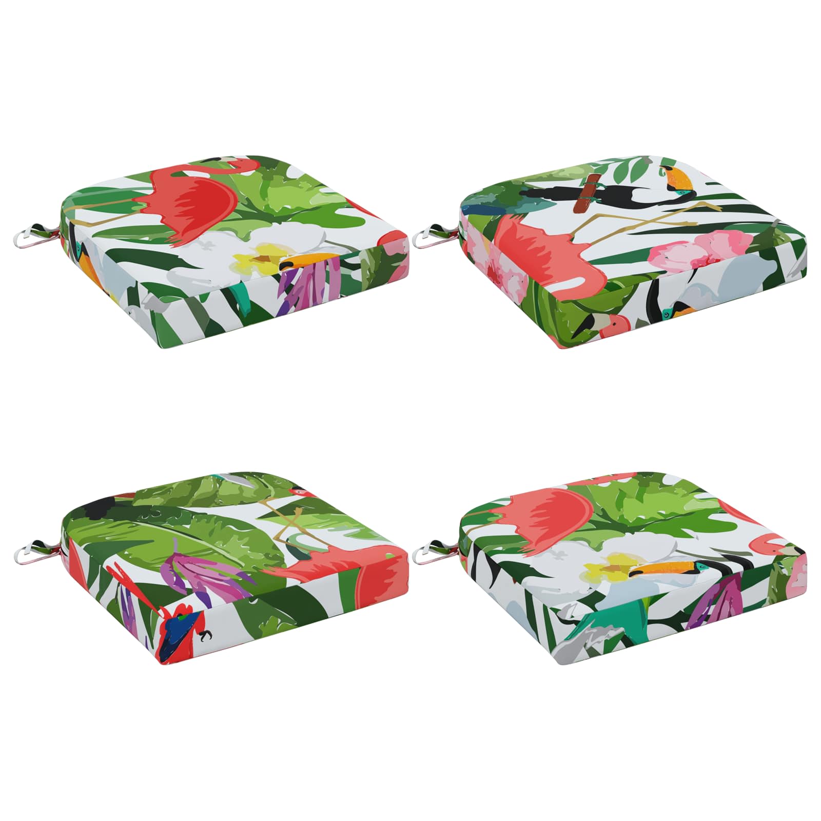 Cuscini per sedile a 4 pezzi SOEST 4 pcs 100% Poliestere