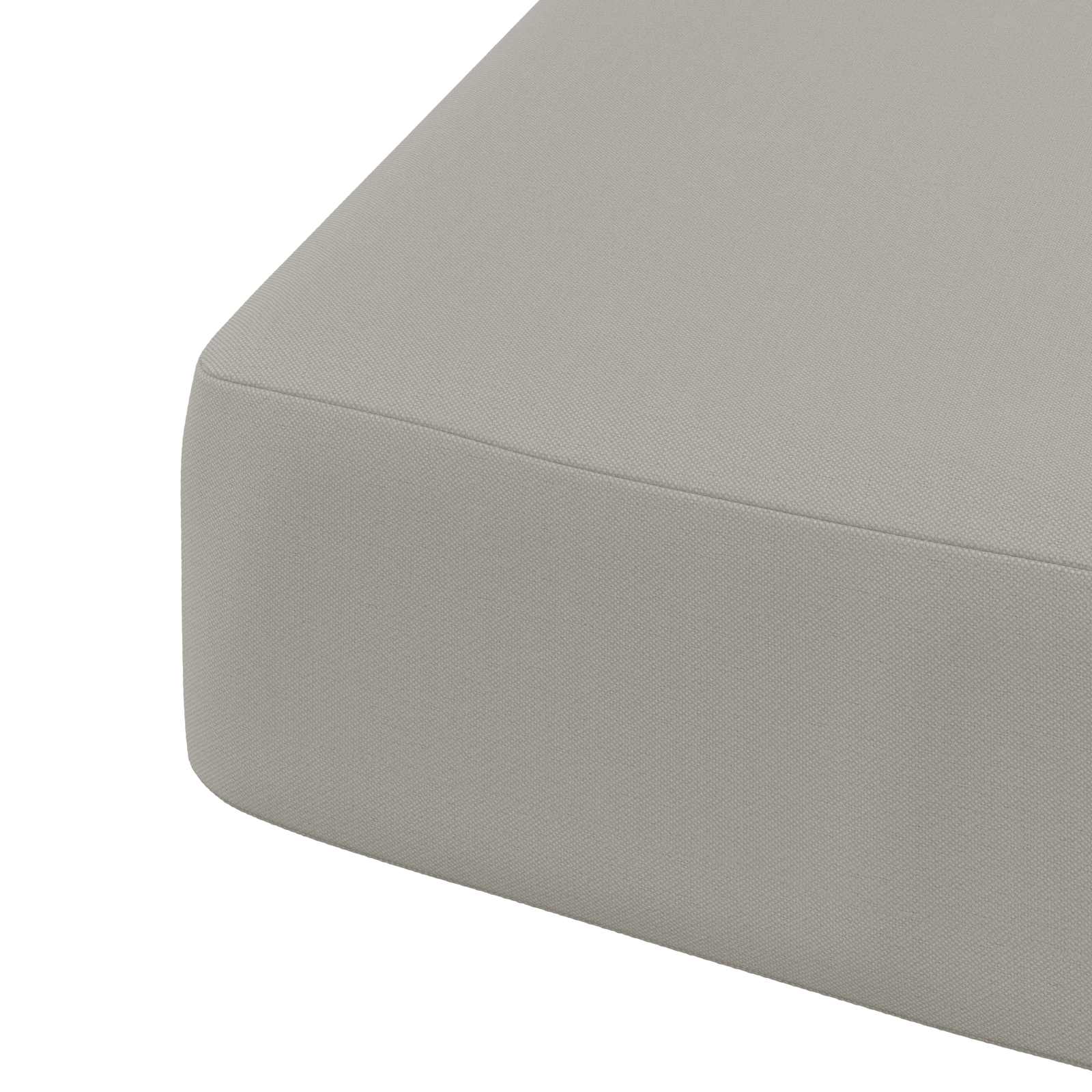 Cuscini per Sedia in 4 Pezzi SOEST 4 pcs 100% Poliestere Grigio