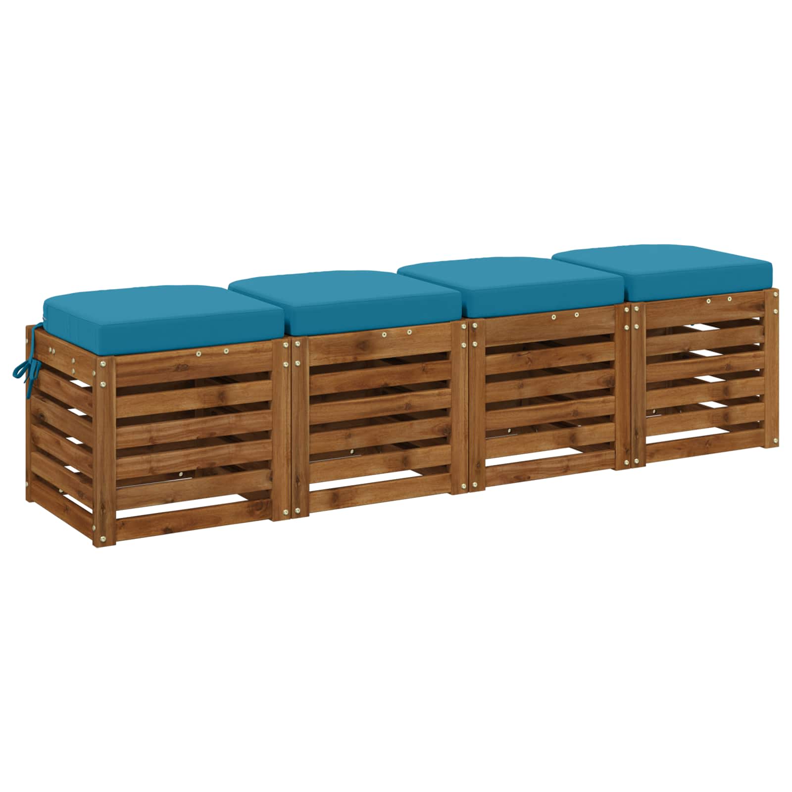 Cuscini per sedile a 4 pezzi SOEST 4 pcs 100% Poliestere