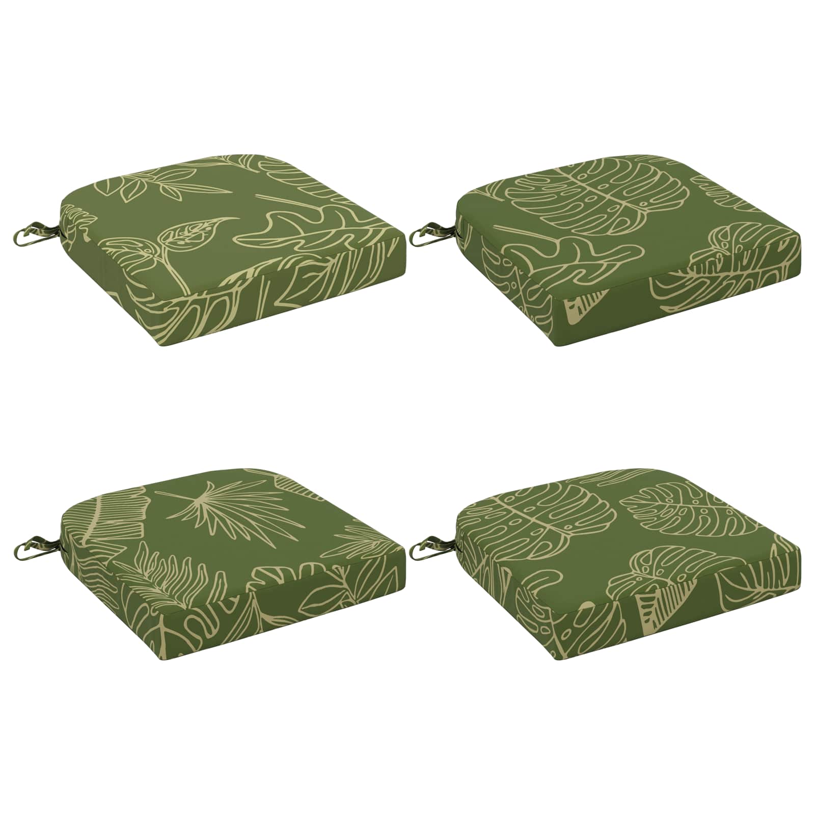 Cuscini per sedile a 4 pezzi SOEST 4 pcs 100% Poliestere