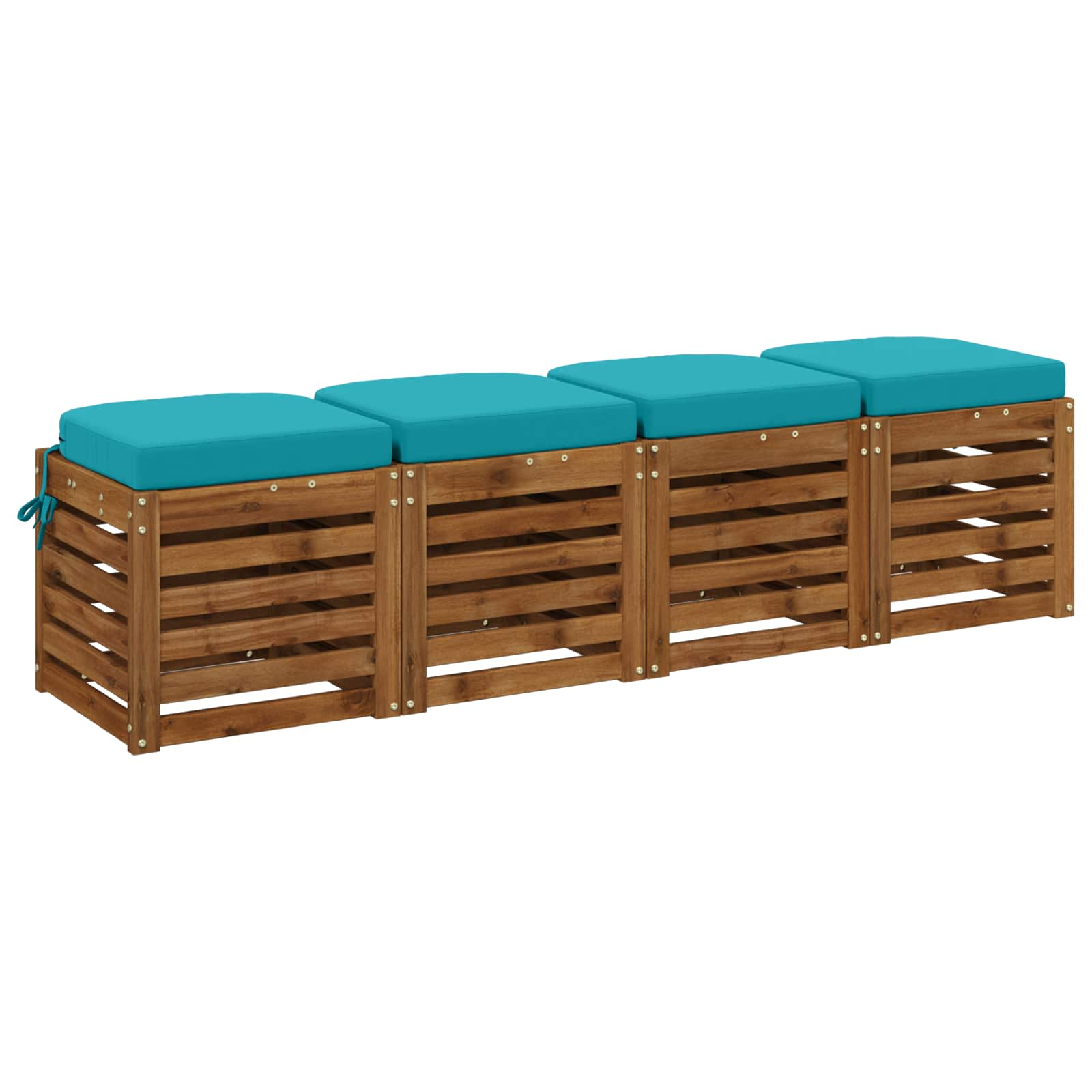Cuscini per sedile a 4 pezzi SOEST 4 pcs 100% Poliestere