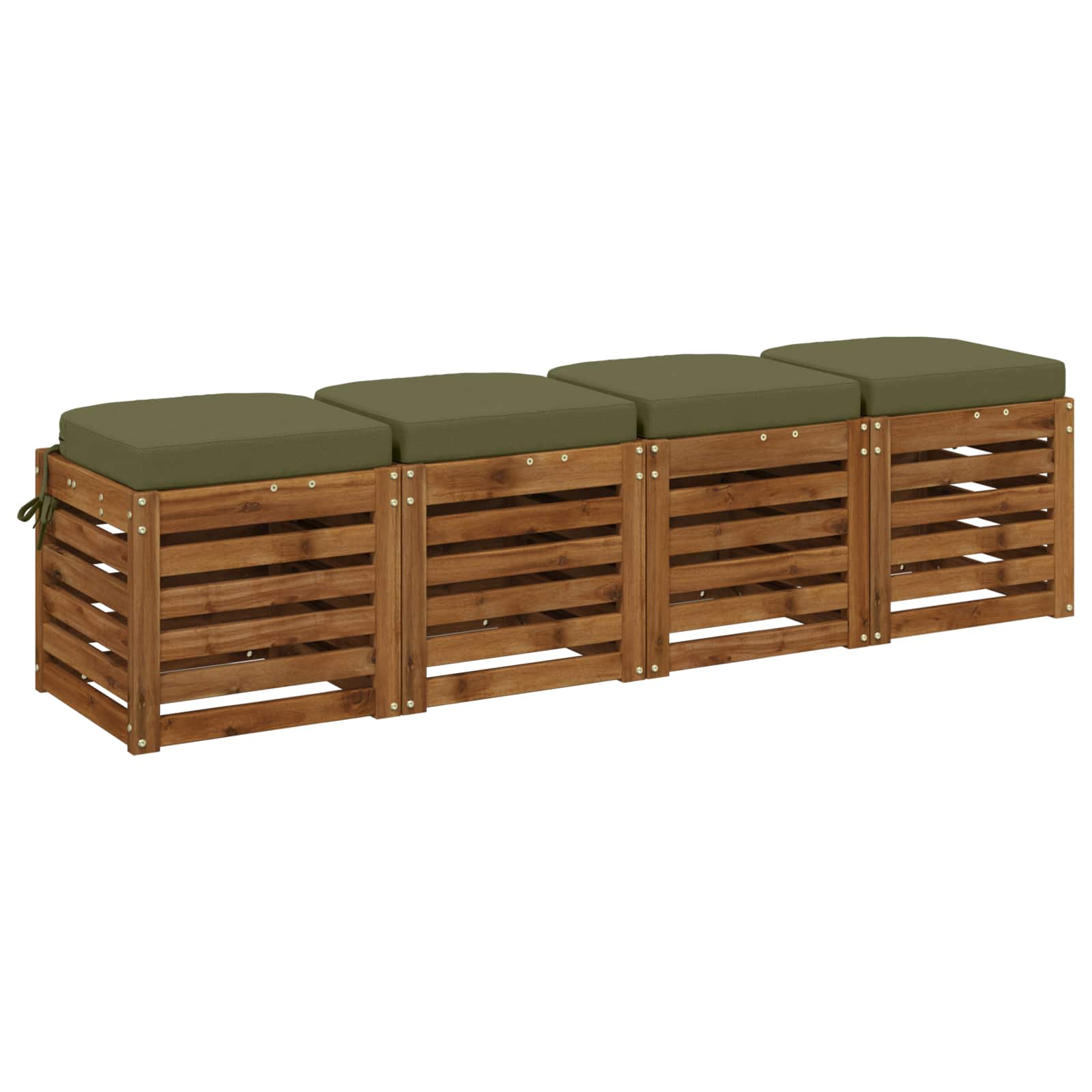 Cuscini per sedile a 4 pezzi SOEST 4 pcs 100% Poliestere