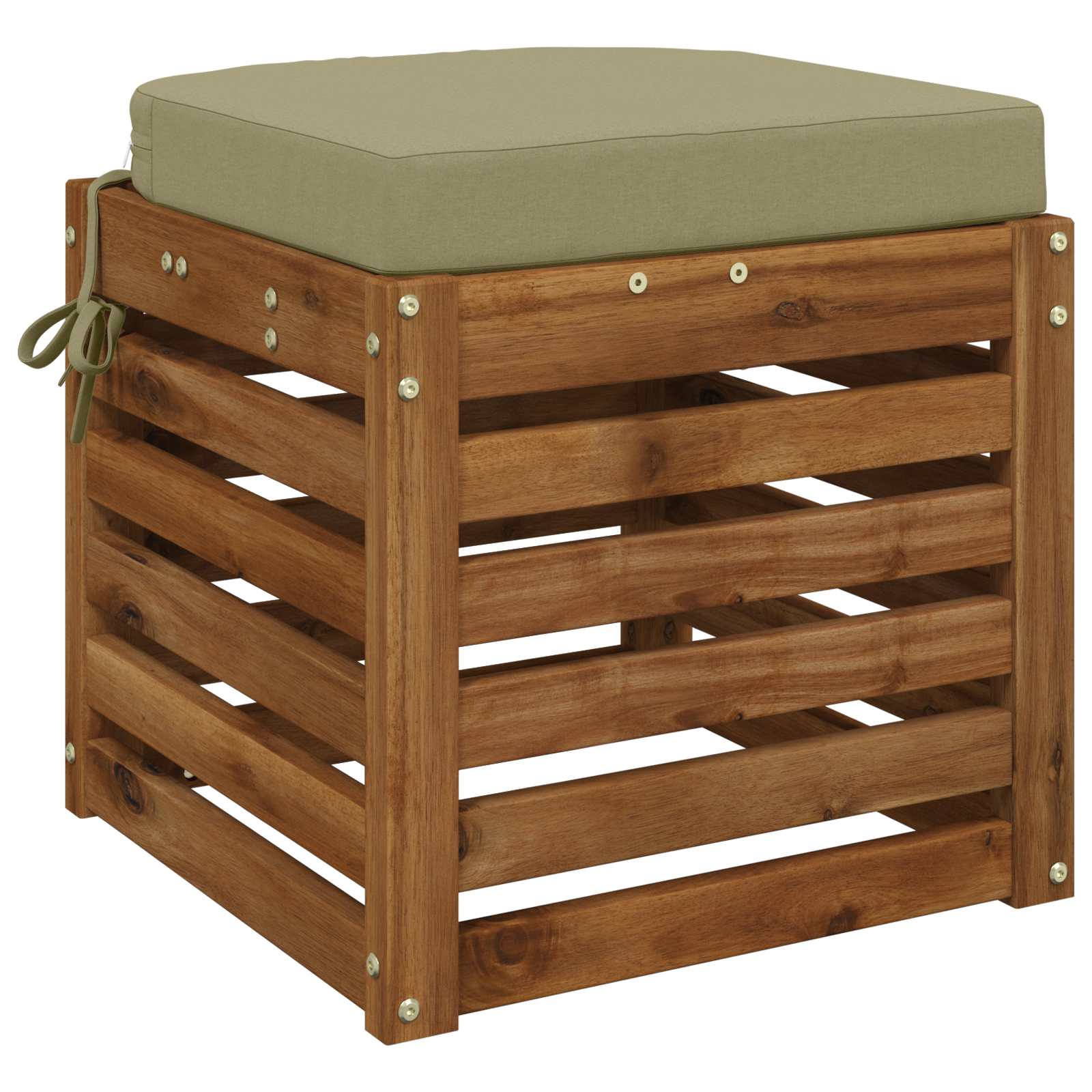 Cuscino per sedile a 1 pezzo SOEST 100% Poliestere Verde chiaro