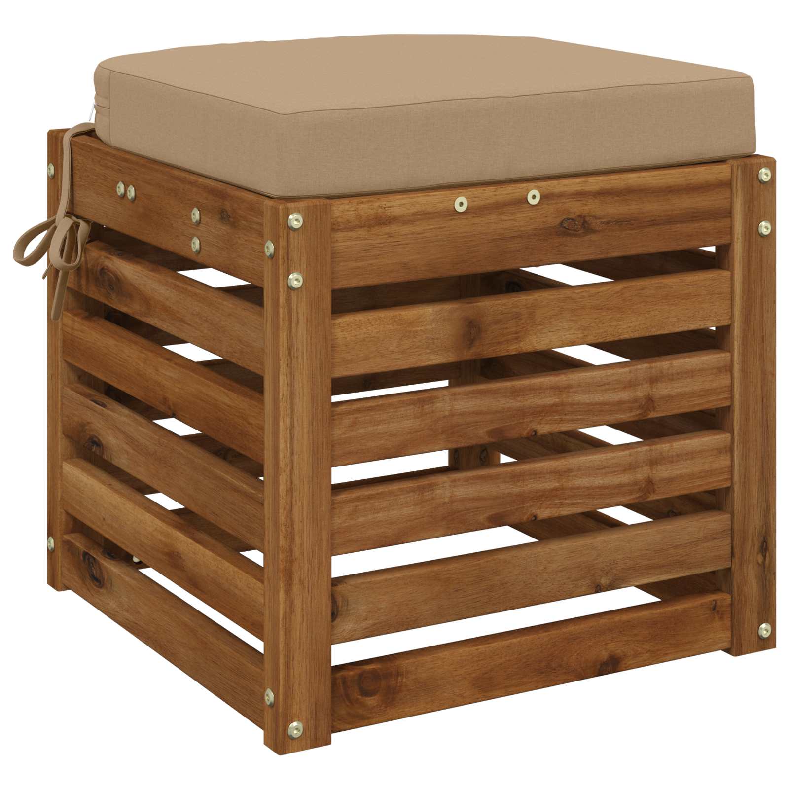 Cuscino per sedile a 1 pezzo SOEST 100% Poliestere Sabbia